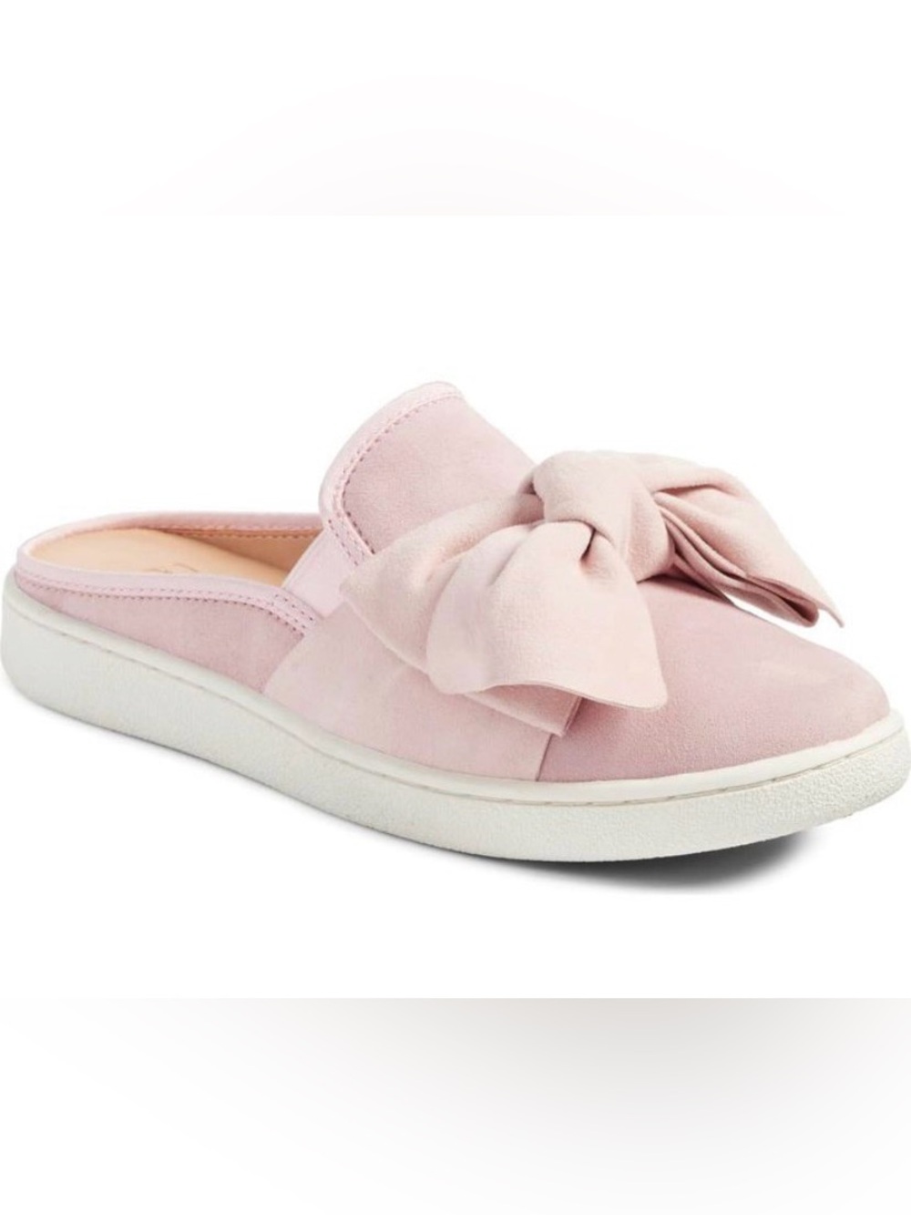 UGG Luci pink Suede Slip on Shoe Size 9.5 Comfy walking